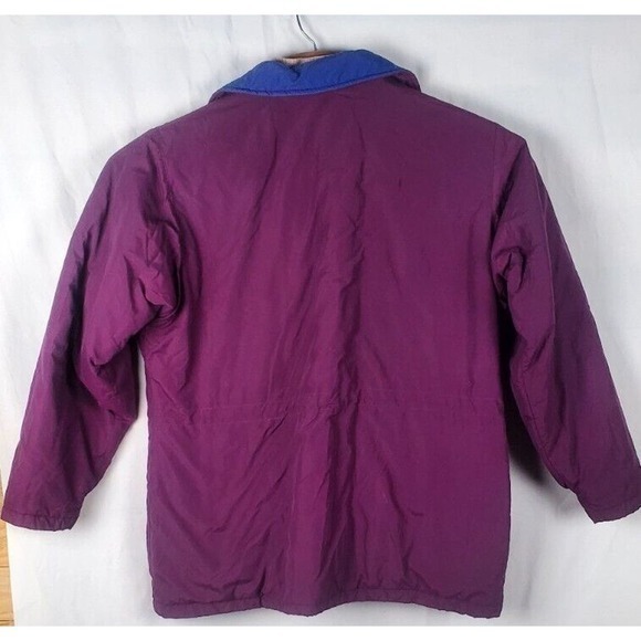 Vintage LL BEAN‎ Purple Insulated Waterproof  PENOBSCOT Parka XL 70s-90s Amazing - Picture 4 of 9